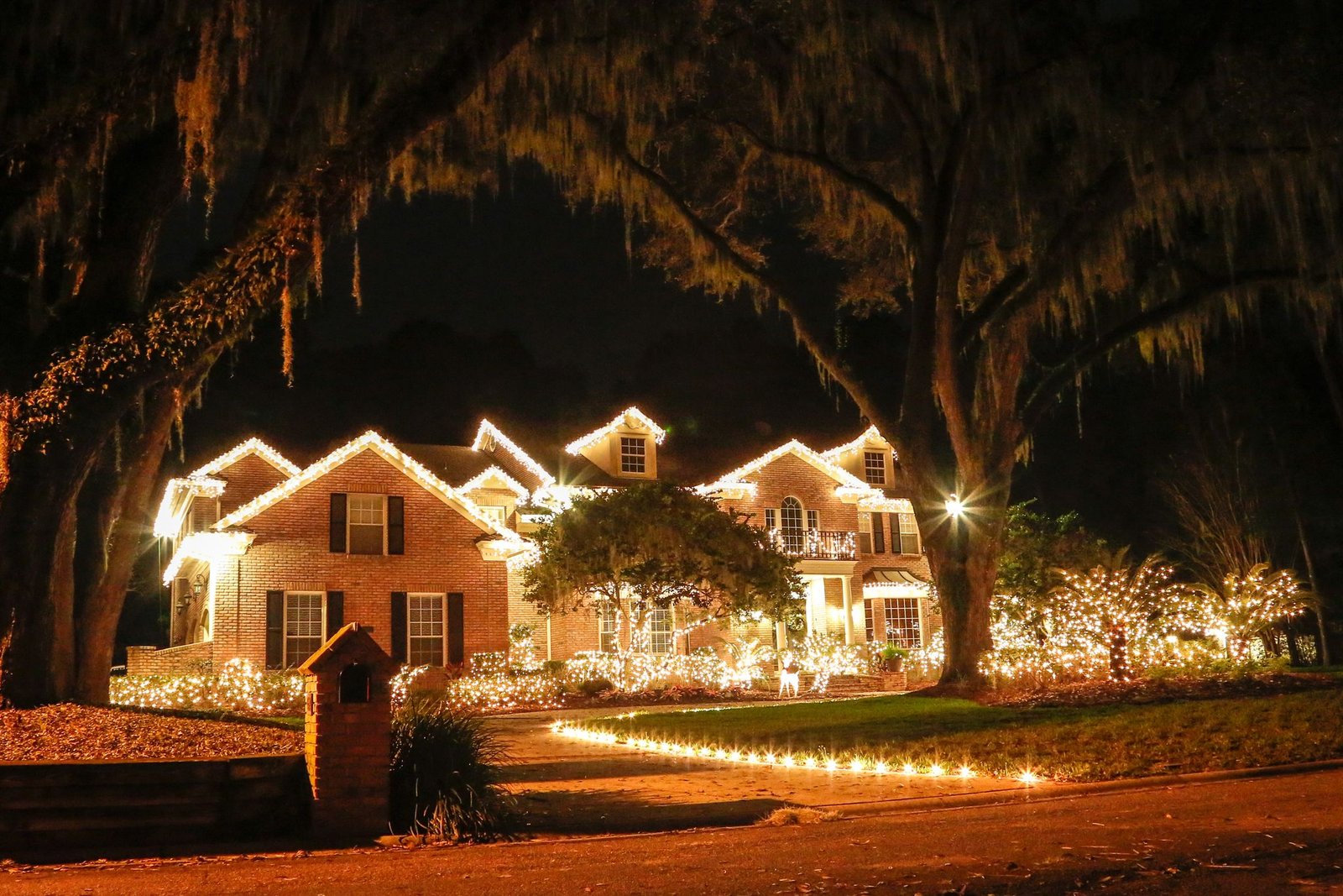 Holiday lighting featured by Hook and Ladder
